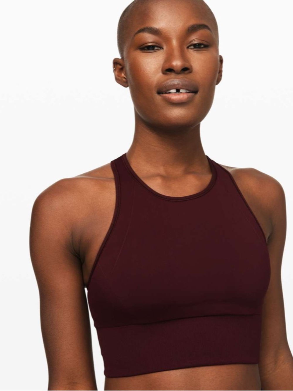 #963 Lululemon Ebb to Train Bra Garnet Size 6 EUC